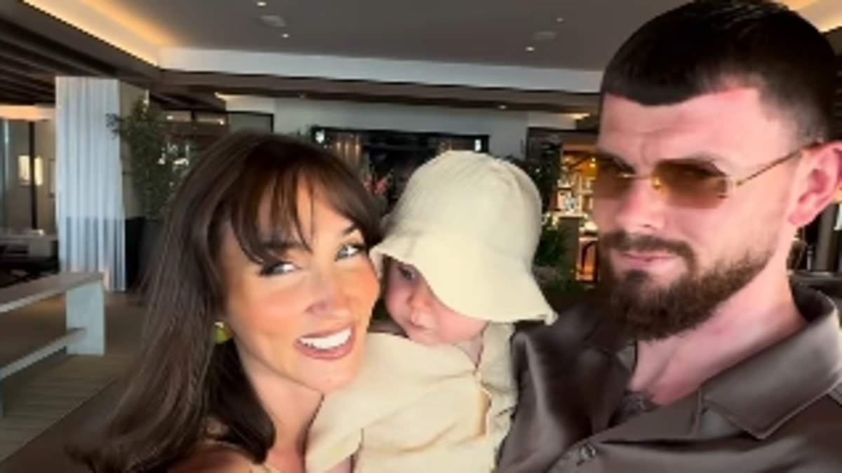 Megan McKenna reveals what it is REALLY like honeymooning with a baby as she shares an insight into her romantic holiday with husband Oliver Burke