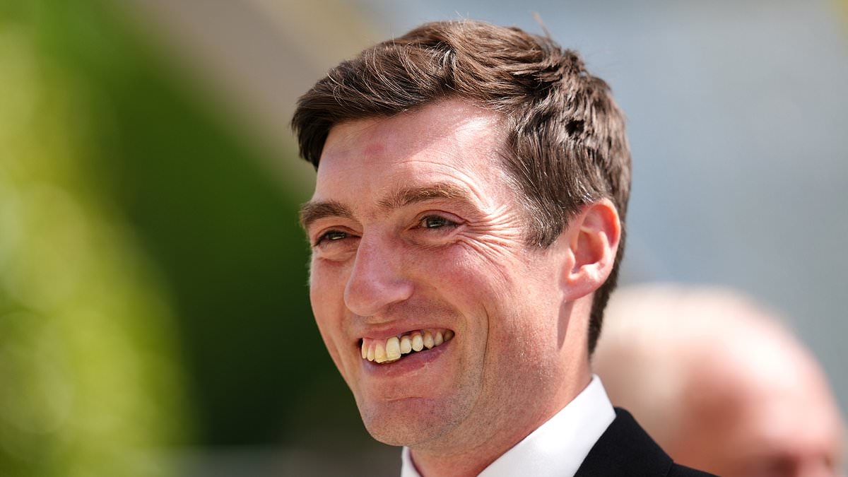 Harry Eustace expresses unbridled joy after winning at Royal Ascot as a rookie trainer - saying 'I promise you we will celebrate'