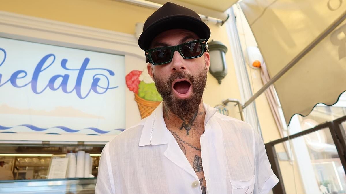 Adam Levine and Behati Prinsloo enjoy 'slice of heaven' vacation... nearly three years after 'sexting' scandal