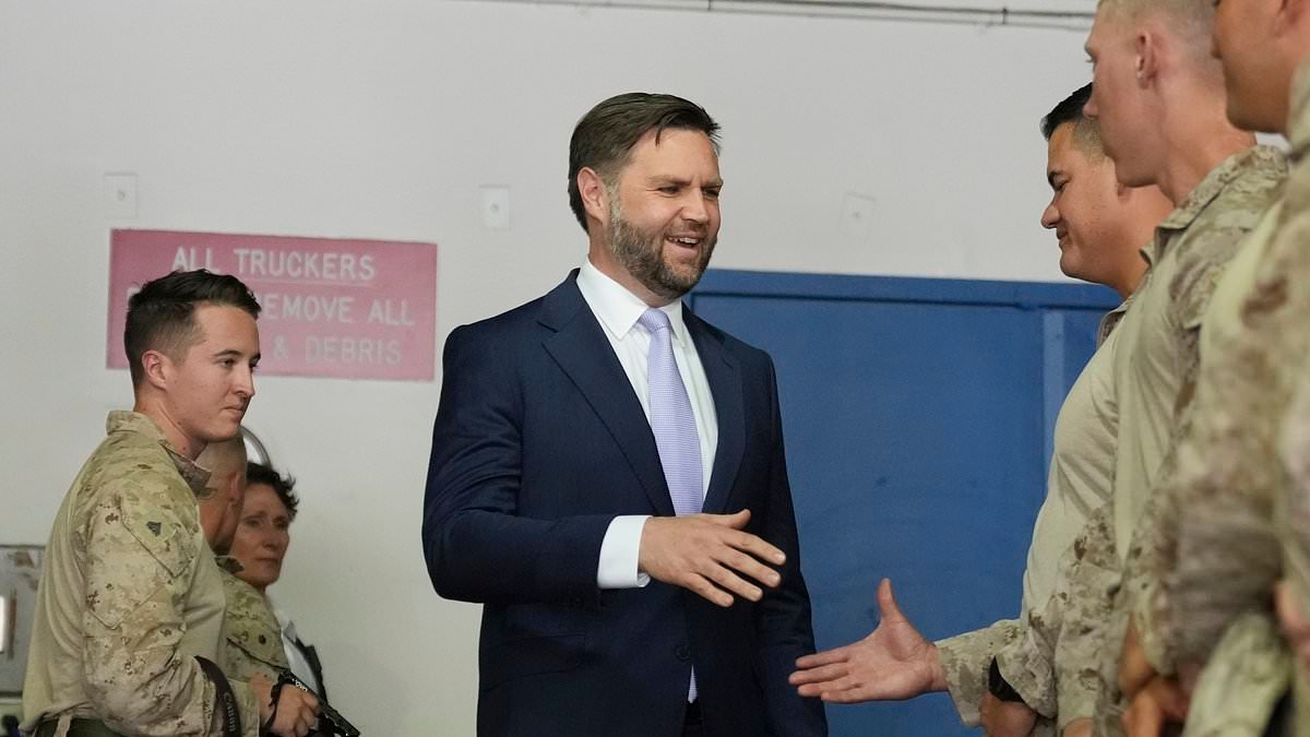 JD Vance travels to Los Angeles to scold Gavin Newsom for 'egging on' violent riots