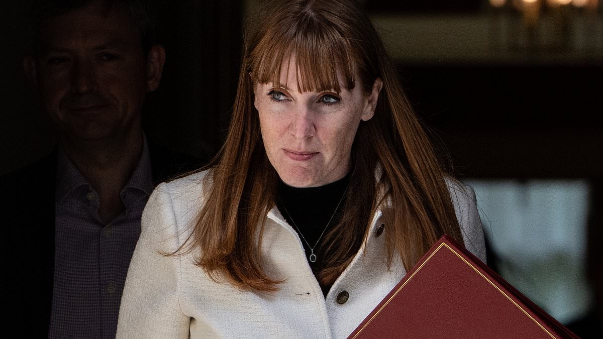 Angela Rayner accused of waging 'class war' over her plans to cut funding for wealthier Southern areas so more can be spent in the North