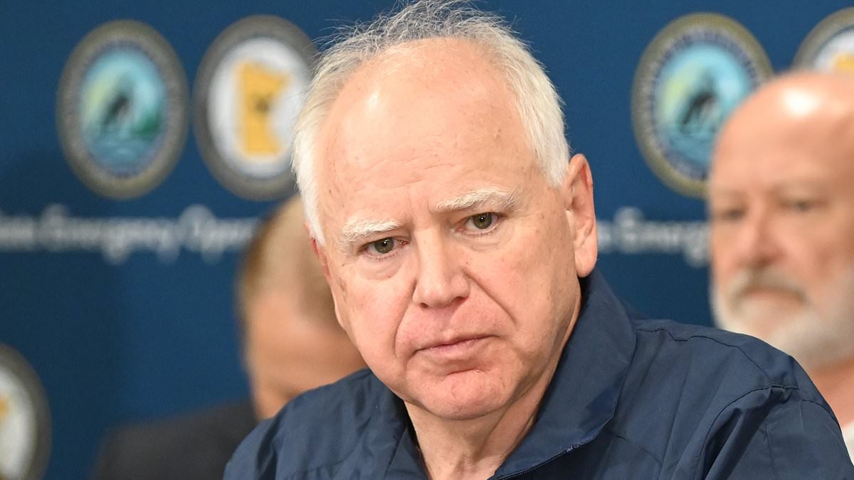 Minnesota shooting suspect claims Tim Walz ordered political killing spree in wild letter to the FBI