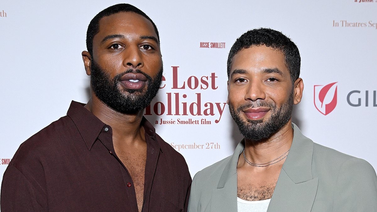 Jussie Smollett and his partner reveal big news about their romance... six years after 'hate crime' hoax