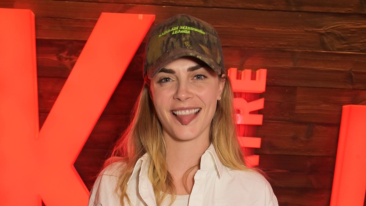 Cara Delevingne and Emma Corrin cut trendy figures as they join glam Amelia Dimoldenberg for The Ministry of Lesbian Affairs afterparty