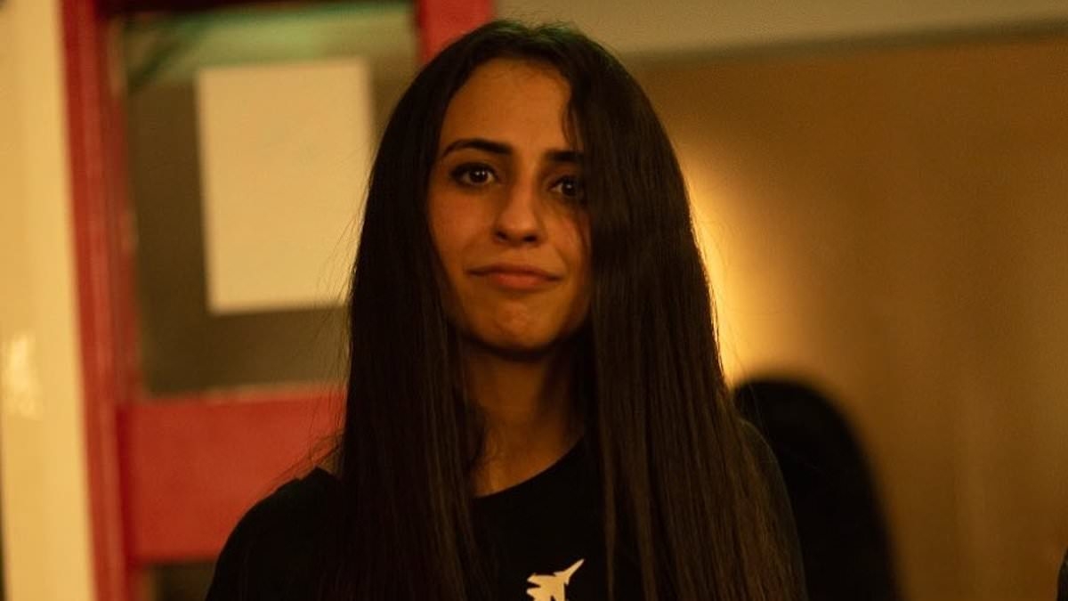 The surgeon's daughter who campaigned against hummus at university: Meet Palestine Action's VERY middle-class leader who has swapped targets from chickpea dip to RAF war planes