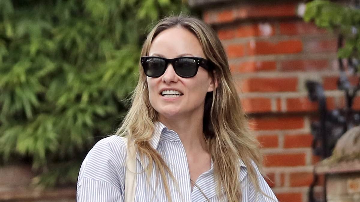 Olivia Wilde enjoys drinks with producer friend Saul Germaine on night out in ex-boyfriend Harry Styles' London neighbourhood