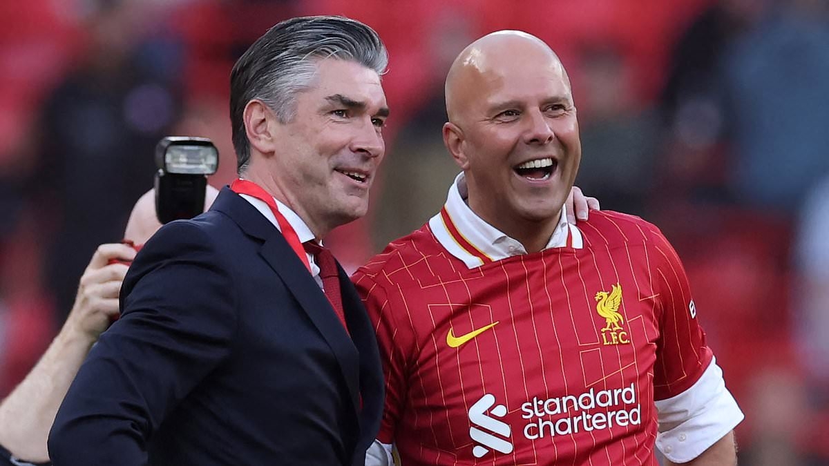 Inside Richard Hughes' first year at Liverpool: Anfield chief arrived with daunting to-do list... but here's how club's 'stubborn' mastermind wooed Slot, kept hold of Salah and Van Dijk and squeezed £10m out of Real Madrid for Alexander-Arnold