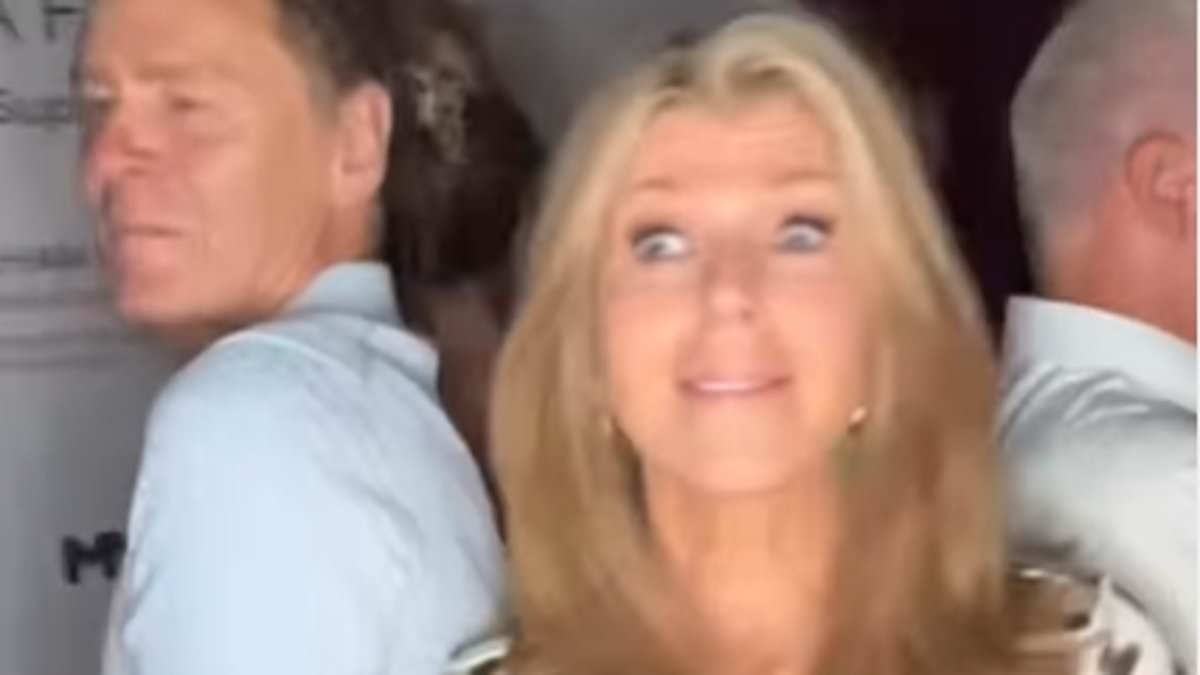 Kate Garraway looks in good spirits as she dances with her pals at charity event amid financial woes after husband Derek Draper's death