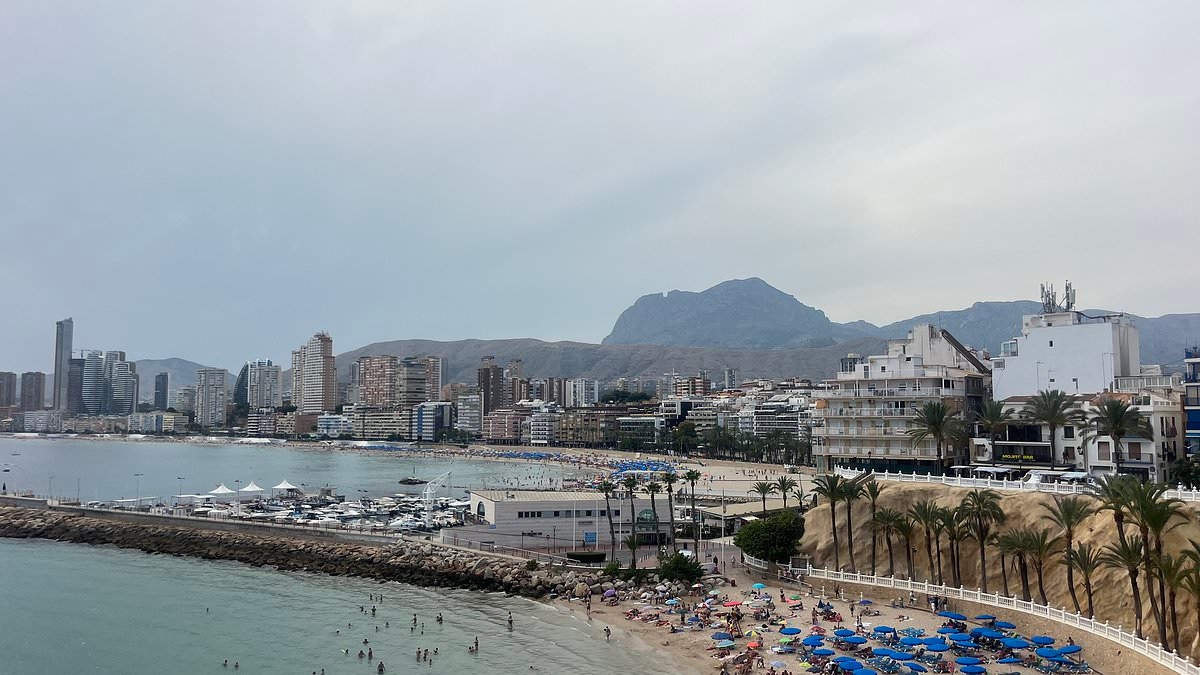EXCLUSIVE Benidorm's battle lines: How tourist town is split in two with Spanish holidaymakers avoiding Brits like the plague