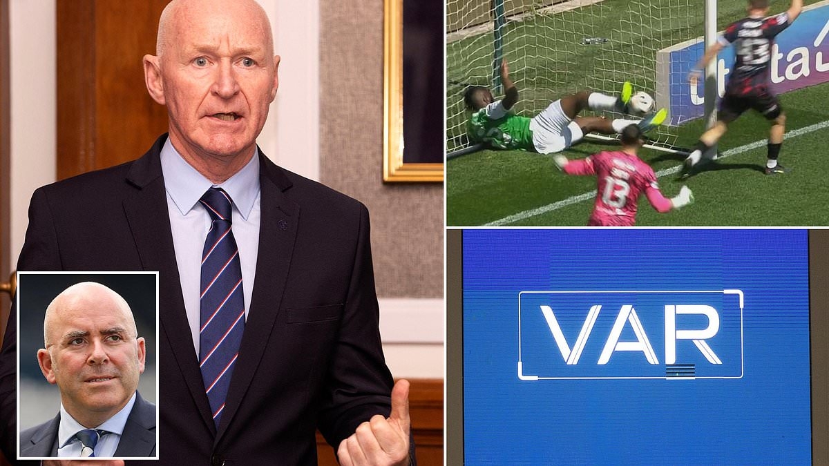 John Brown's belly rumbling is small beer, writes Gary Keown, it's officials who can't tell when the ball's over the line that we really need to talk about