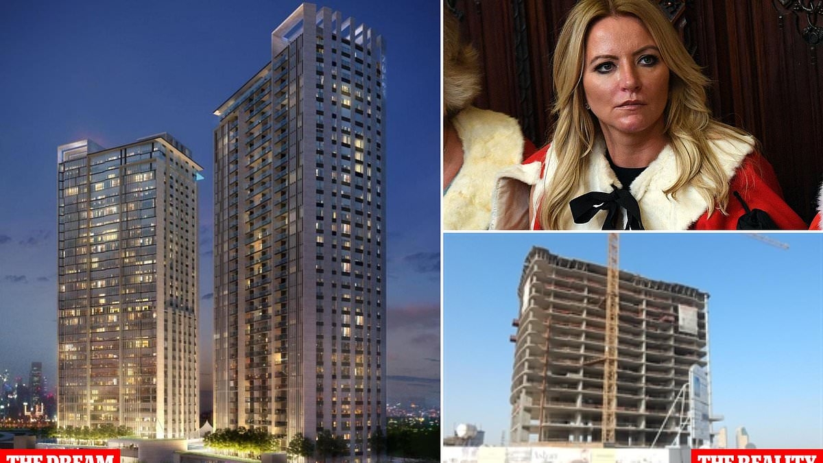 EXCLUSIVE Michelle Mone's £250 million Dubai property project was never finished and is now just a desert shell