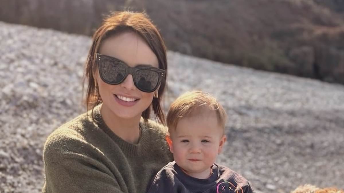 Rhian Sugden reveals her son George, 14-months, has caught hand, foot and mouth disease as she asks fans for help