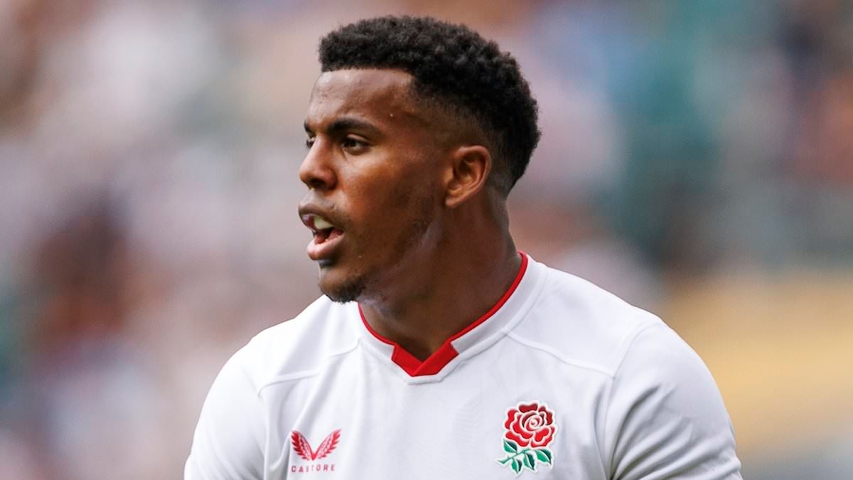 Immanuel Feyi-Waboso endures nightmare comeback after six-month injury lay-off as he is SENT OFF for a horror tackle in damaging blow to his Lions hopes - as England squander 12-point lead to lose against France