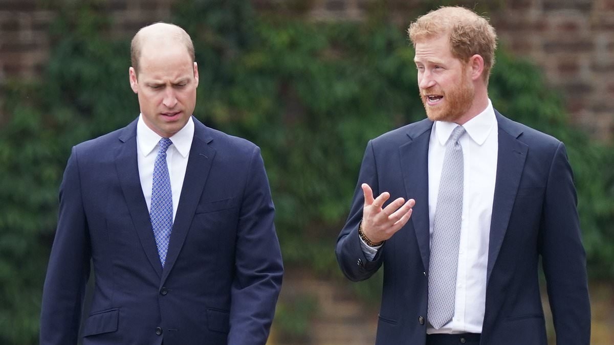 Prince William 'is no longer angry at Prince Harry's outbursts at the Royal Family and doesn't talk about his brother at all anymore', source claims