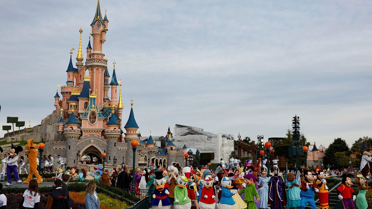 French police 'arrest 22-year-old British man accused of trying to marry girl aged nine at Disneyland Paris'