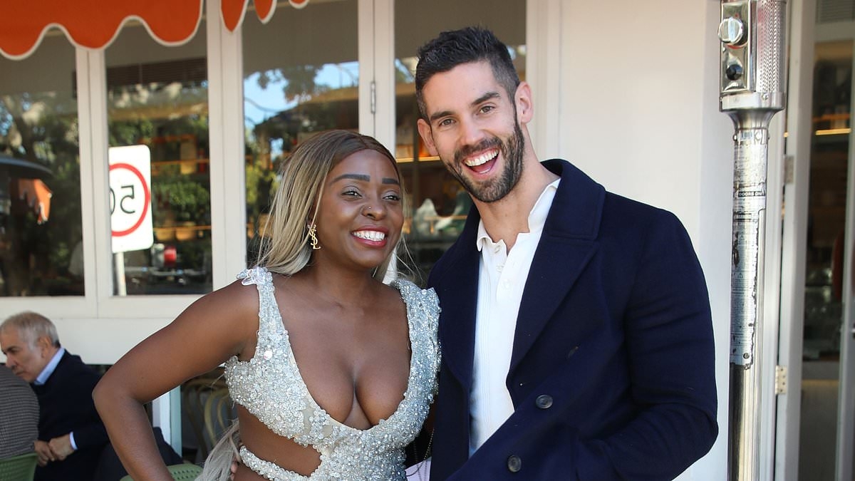 Aussie influencer Suzan Mutesi puts on a busty display as she celebrates her 39th birthday with unlikely reality star friends