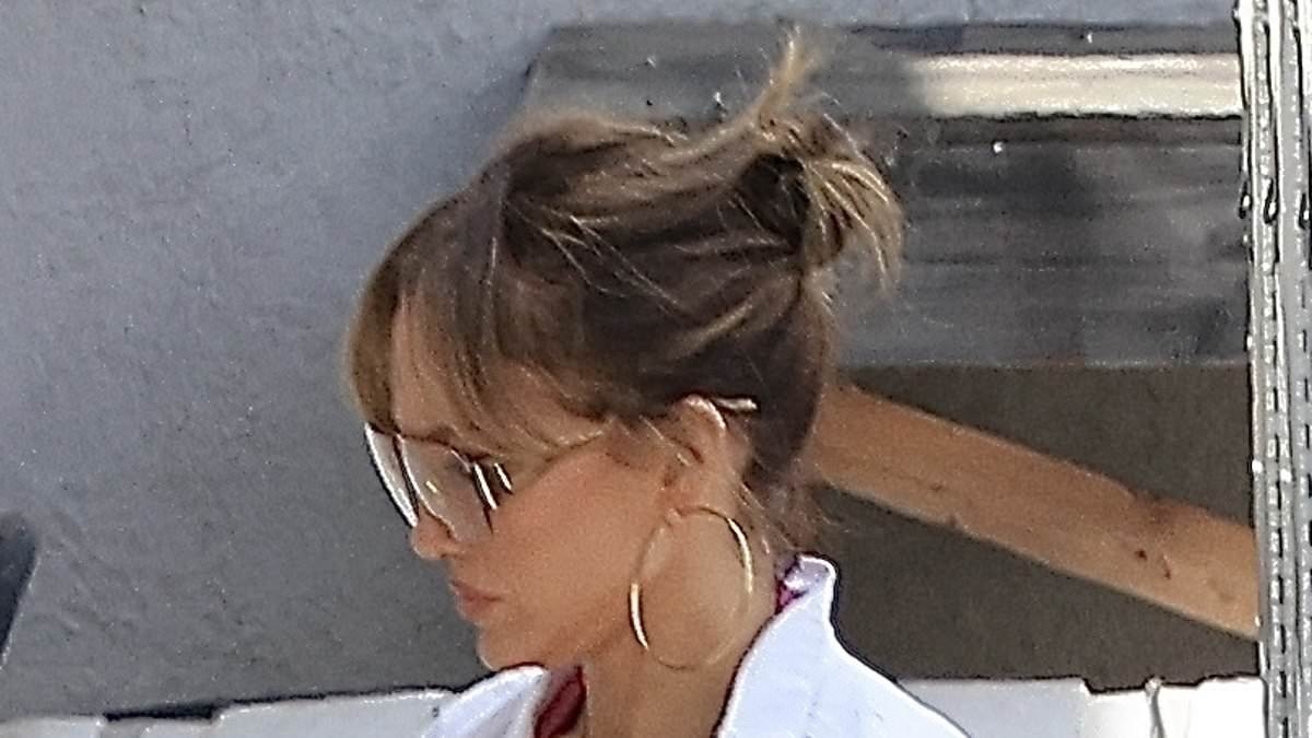 Jennifer Lopez sets temperatures soaring in pink catsuit as she moves on from Ben Affleck with tour rehearsal