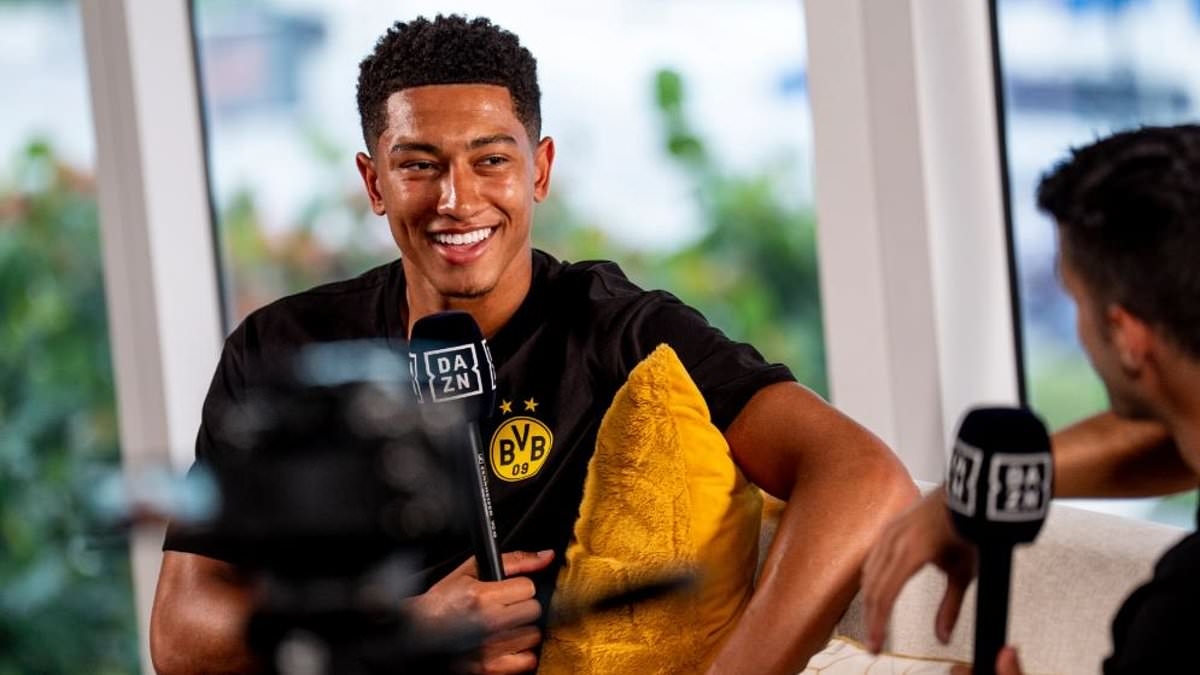 Jobe Bellingham opens up on £32m Borussia Dortmund move, why he only has first name on shirt and the Premier League legends who inspire him - after scoring his first goal for the club