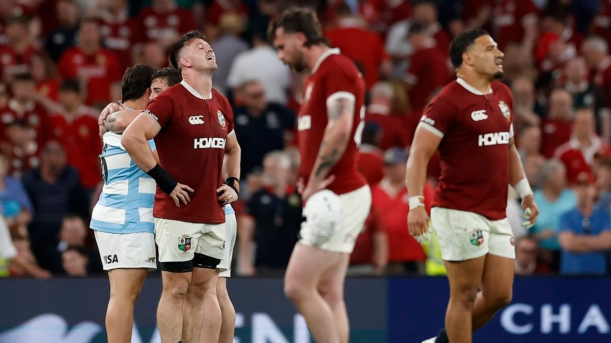 The Lions must 'take personal responsibility' after Argentina defeat, urges Tom Curry - as Fin Smith calls for a response as squad arrive in Australia