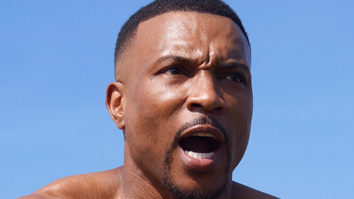 Ashley Walters, 42, reflects on 'isolating' battle with alcoholism and admits he 'thought it would cure the biggest problem he had' as he poses shirtless for Men's Health UK shoot