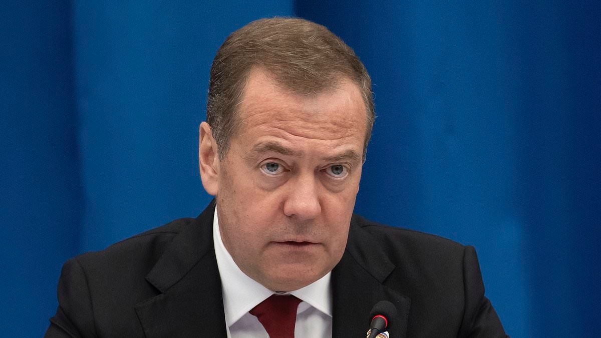 Russia taunts Trump with nuclear threat: Ex-president Dmitry Medvedev says 'number of countries' are now queuing up to hand the devastating weapons to Iran