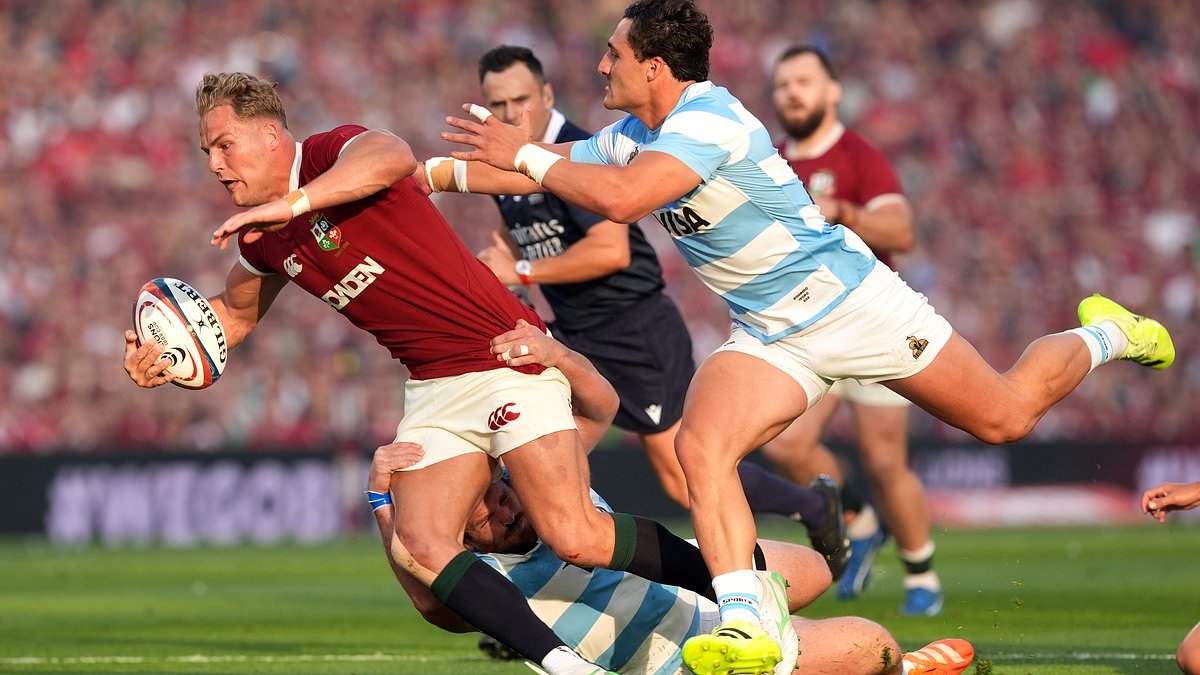 THE DUHAN DILEMMA: Lions head coach Andy Farrell needs to see big improvement from van der Merwe if he's to make Test team after costly blunders against Argentina
