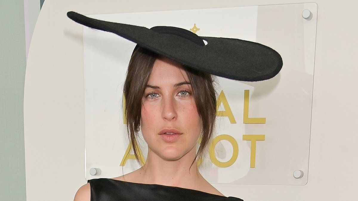 This nepo baby enjoying a glam day out at Royal Ascot is the daughter of two huge Hollywood A-listers - but can you guess who it is?