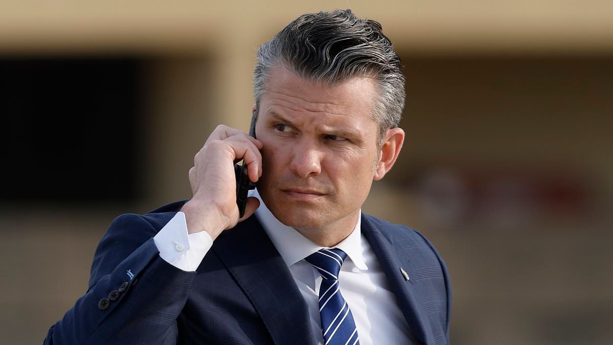 EXCLUSIVE Defense Secretary Pete Hegseth's 'mysterious' visit to Area 51 marks 'milestone' in next-generation weapon that would change history