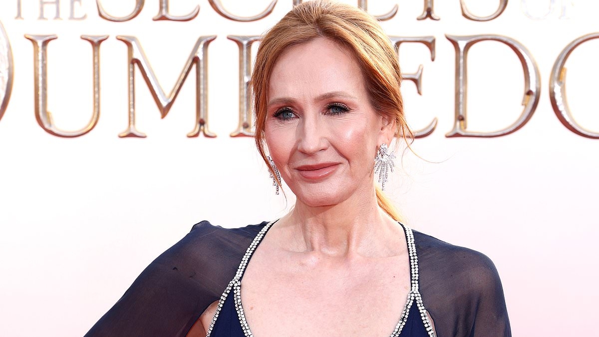 JK Rowling reveals her involvement in writing scripts for the Harry Potter TV series - after online trolls demanded she be removed from her own show over her views on transgender issues
