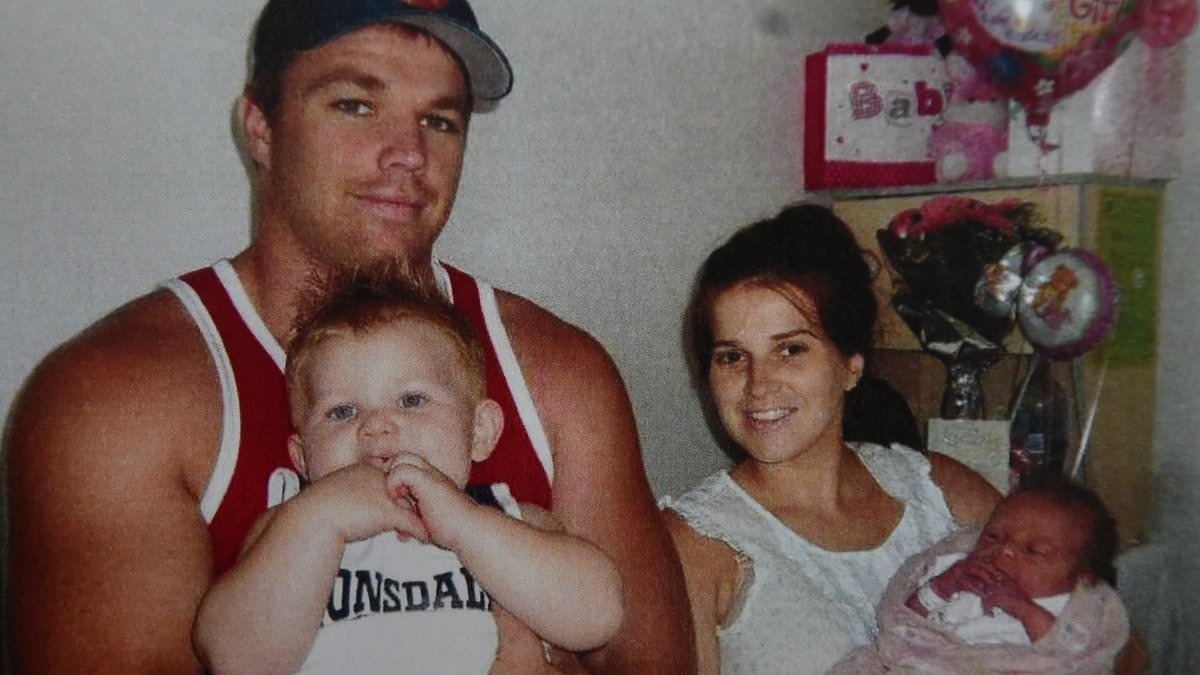 Mother of footy star James Ackerman who died in horror tackle aged just 25 reveals the heartbreaking sight that put his death into perspective when she visited his grave