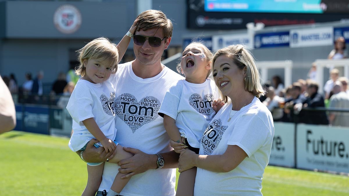 Kelsey Parker said third pregnancy made her realise 'how precious life was' following death of husband Tom - shortly before her son was tragically 'born sleeping'