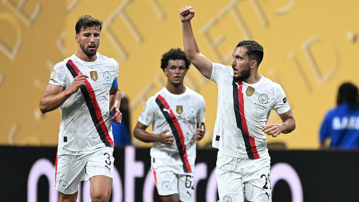 Man City 6-0 Al Ain: Rayan Cherki scores on debut in Club World Cup rout as Pep Guardiola's men qualify for the round of 16 with one game to spare