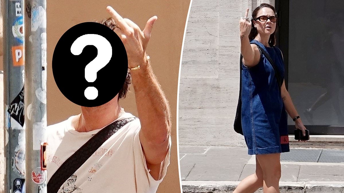 Runs in the family! Sibling of famous actor unleashes while sightseeing with him on a family trip to Rome