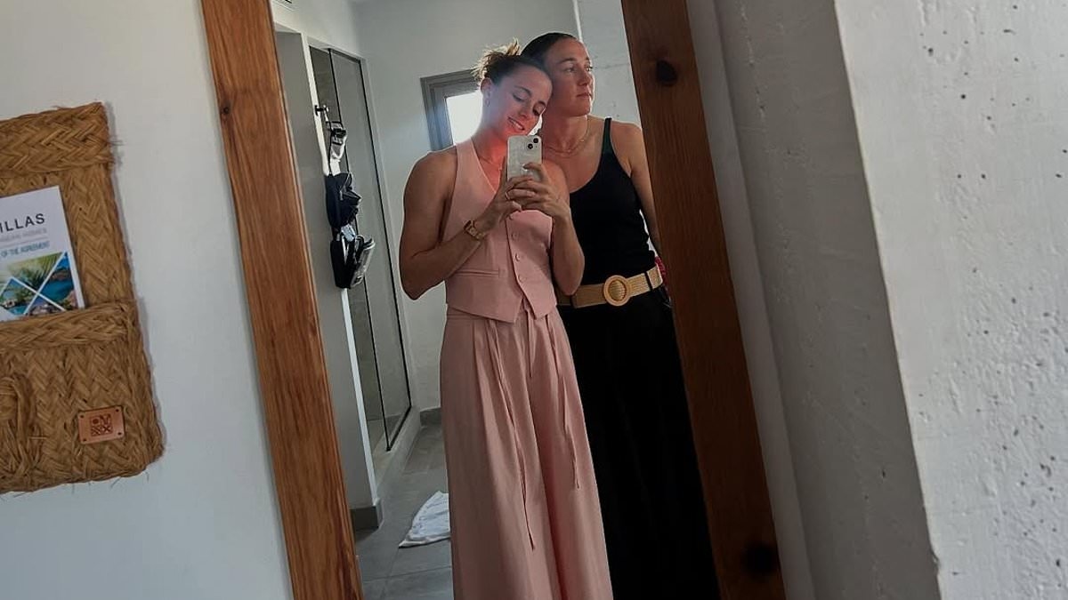 Rubbing shoulders with the enemy! Lucy Bronze enjoys holiday with Spain star Ona Batlle - who was part of the team who inflicted World Cup heartache - ahead of women's Euros