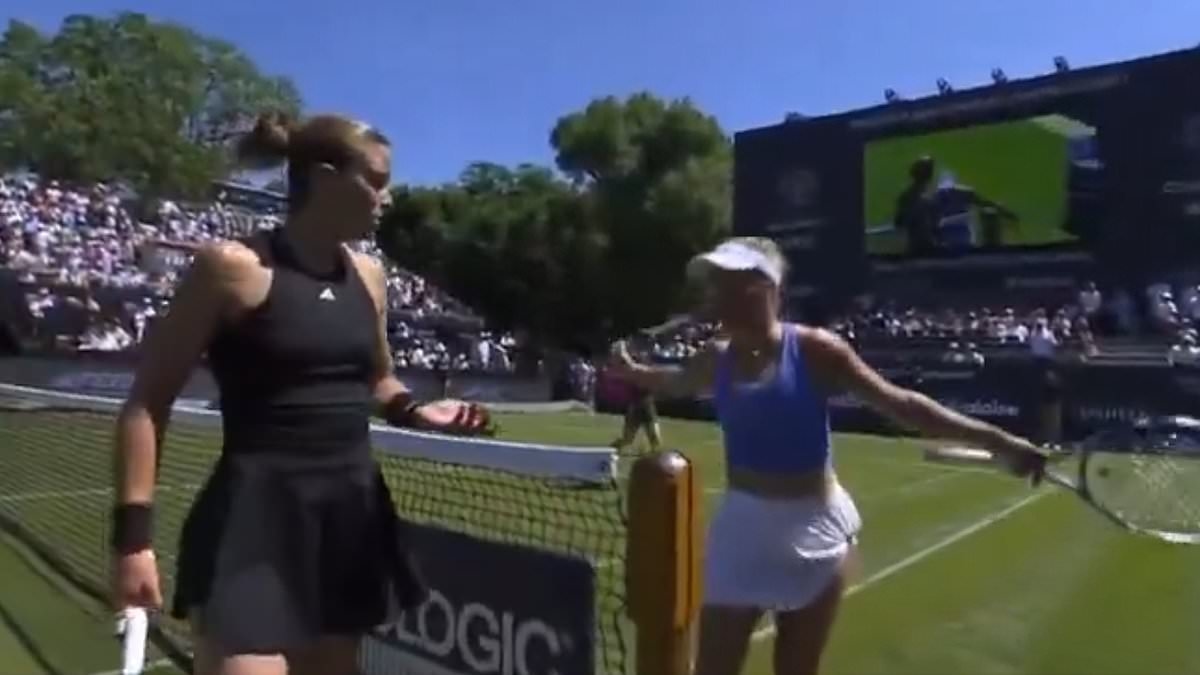 Tennis star who was told 'nobody likes you' in x-rated handshake row hits back following controversial spat - and reveals why her rival is a HYPOCRITE