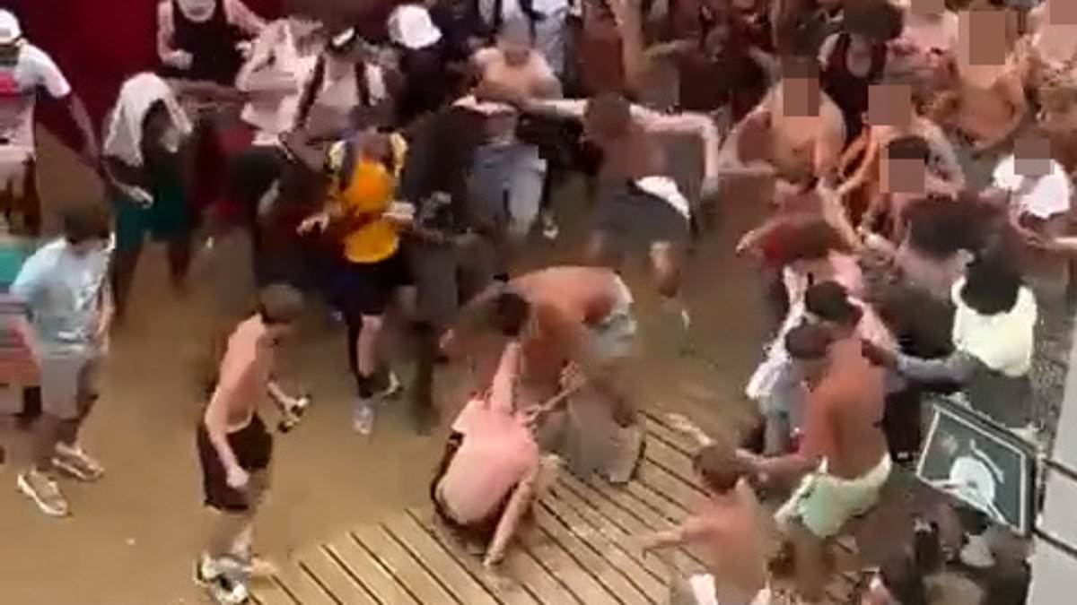 Boiling point! Britain's heatwave sparked four days of fighting, invading daytrippers and parking chaos as high temperatures unleashed high tempers across the country