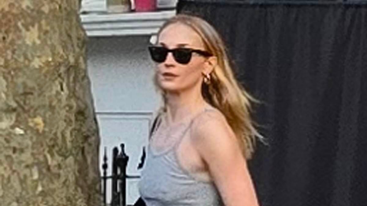Sophie Turner 'reconciles romance' with aristocrat Peregrine Pearson as pair enjoy cosy lunch date after reconnecting on social media