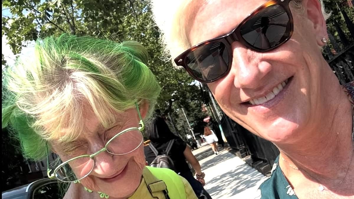 EXCLUSIVE REVEALED: The secret rendezvous Food Network star Anne Burrell planned with the Green Lady of Brooklyn after they took chef's last selfie together