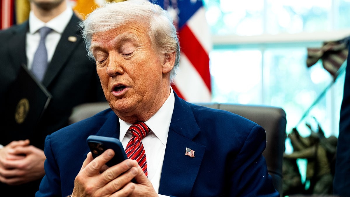 Pentagon insiders set up decoy flights amid fears Trump's Truth Social posts could reveal Iran strike plans