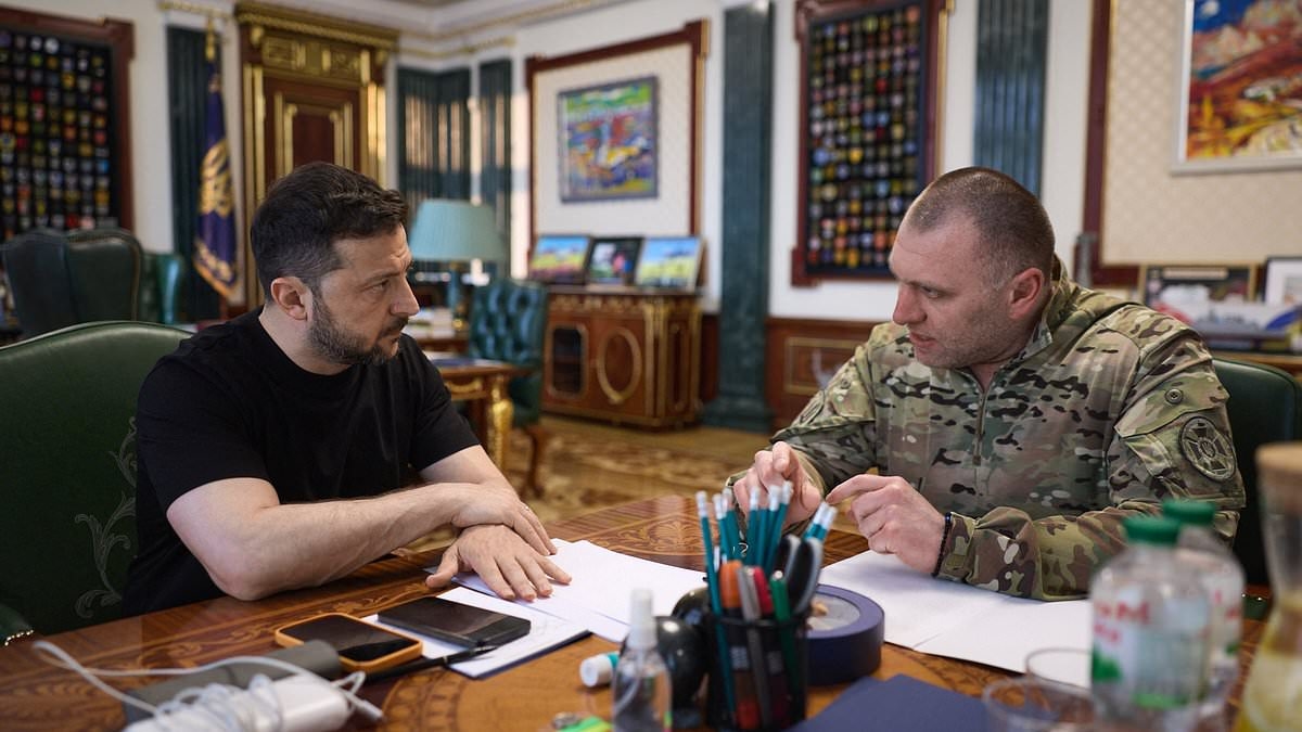 Russian agent 'plotted to assassinate Zelensky with sniper rifle or drone strike at Polish airport', Ukrainian security chief reveals