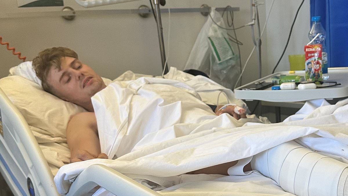 EXCLUSIVE British dad, 24, stranded in Cyprus hospital with broken spine and shattered pelvis after horror fall from Ayia Napa hotel balcony