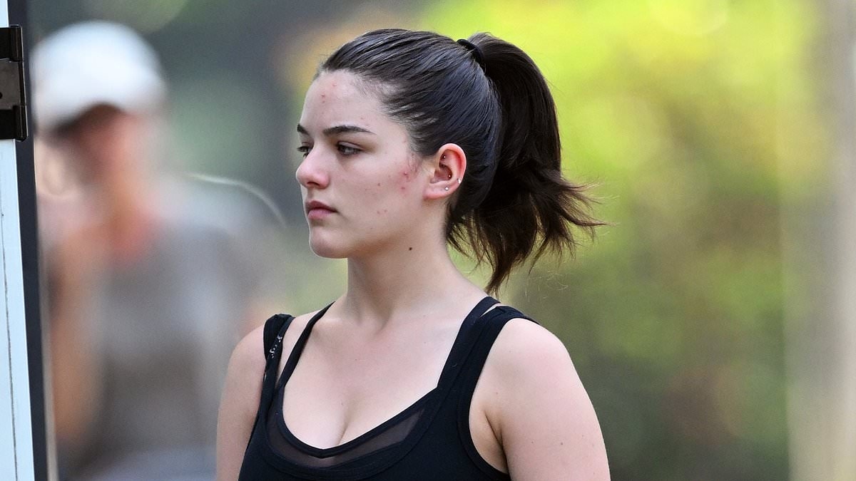 Suri Cruise is the spitting image of her mother Katie Holmes while back in NYC on a college break