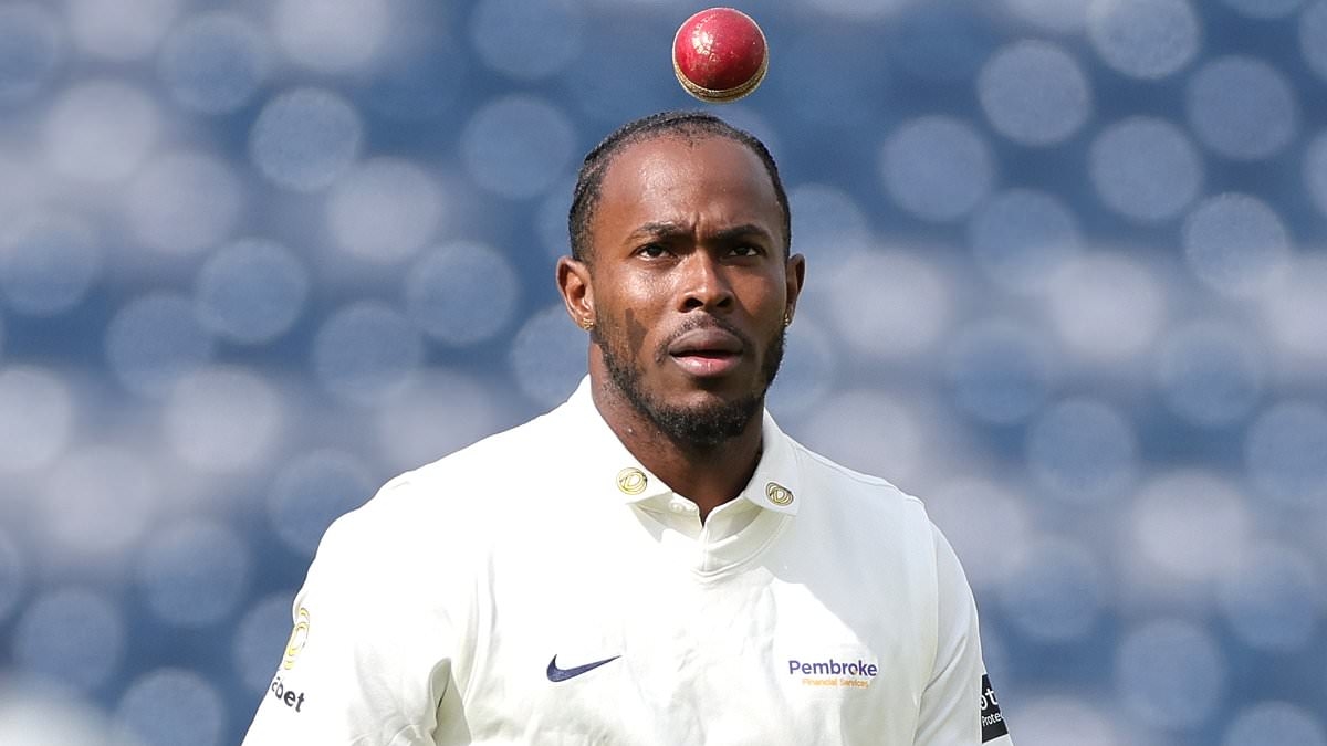 Jofra Archer up for England Test call-up after ending four-year wait for first-class wicket - as Sussex fast bowler strikes against Durham