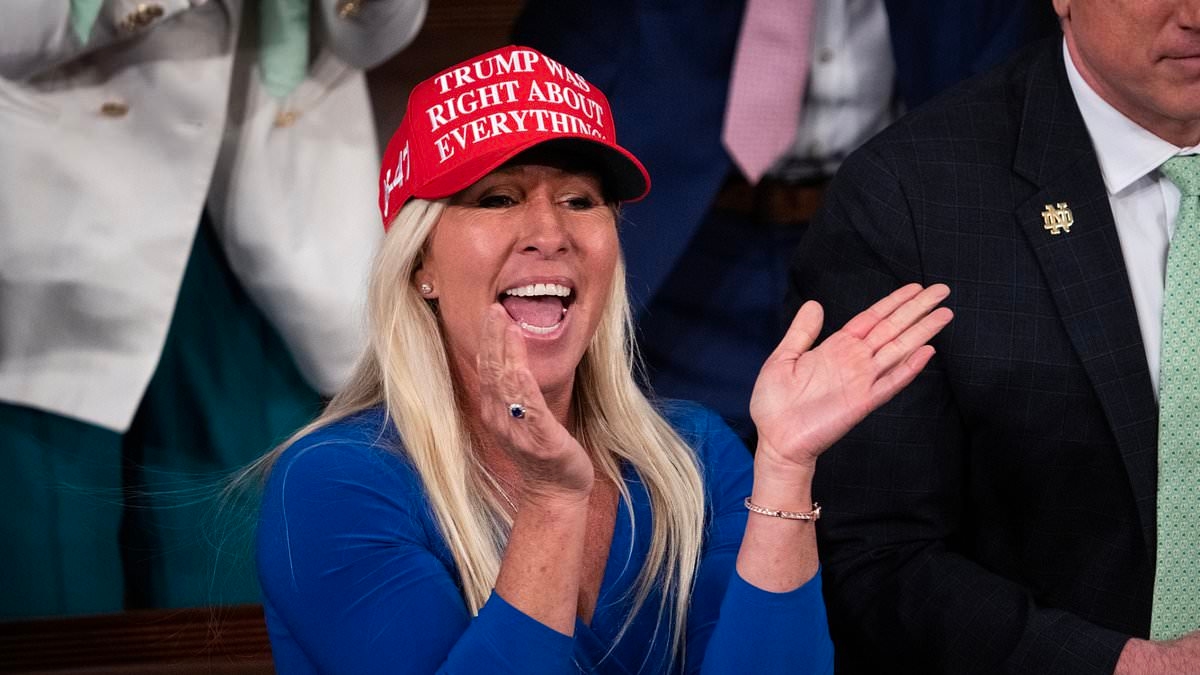 Furious Marjorie Taylor Greene slams 'dirty rumors' about her and Donald Trump, calling them 'nasty lies'