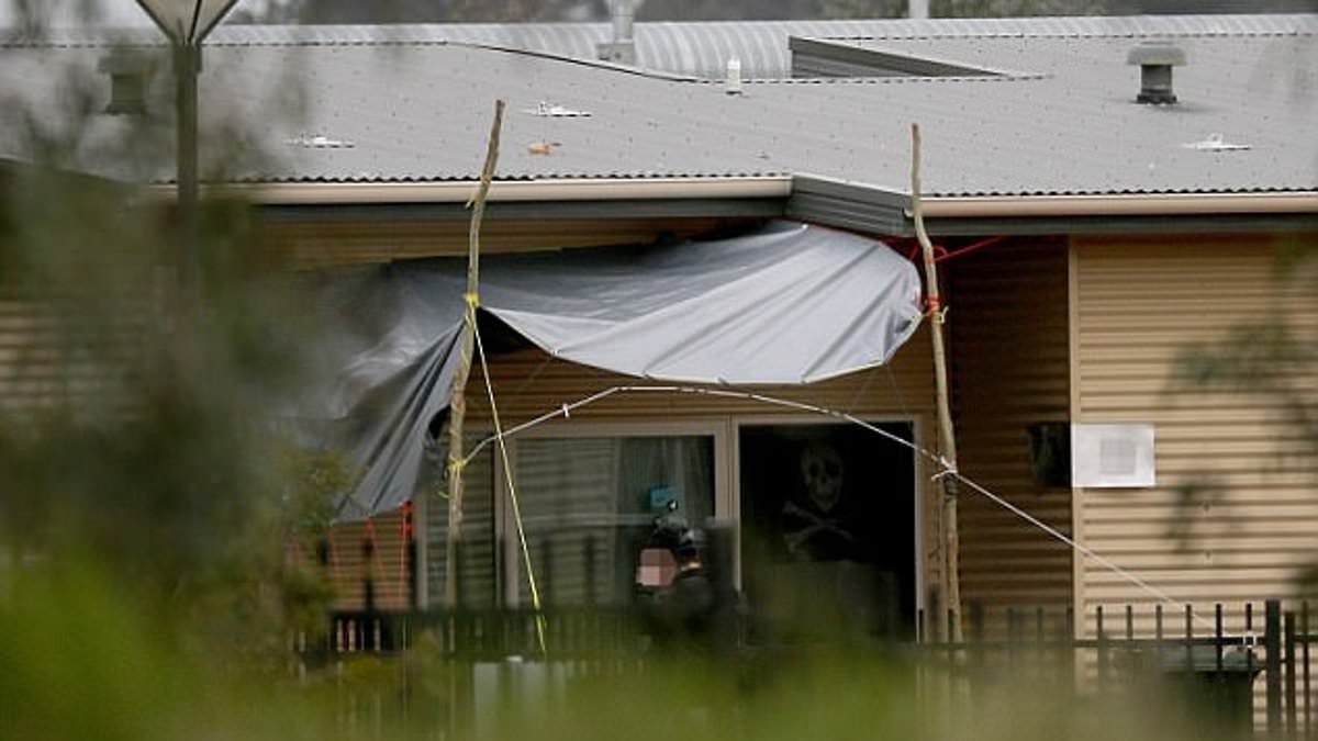 This may look like an ordinary 'holiday park'... but behind the electric fence is a dark reality