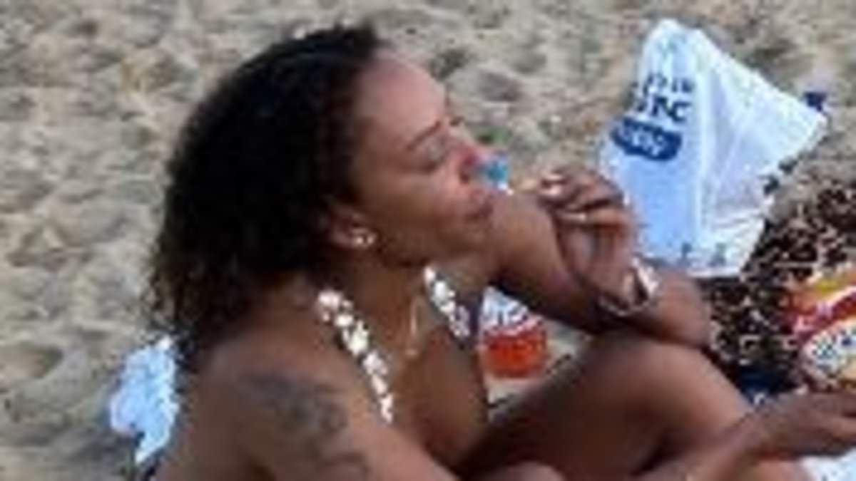 Mel B, 50, continues her Tunisia hen do celebrations as she enjoys a beach day after her and 35 pals slipped into Scary Spice's signature leopard print bikinis for sun-soaked bash