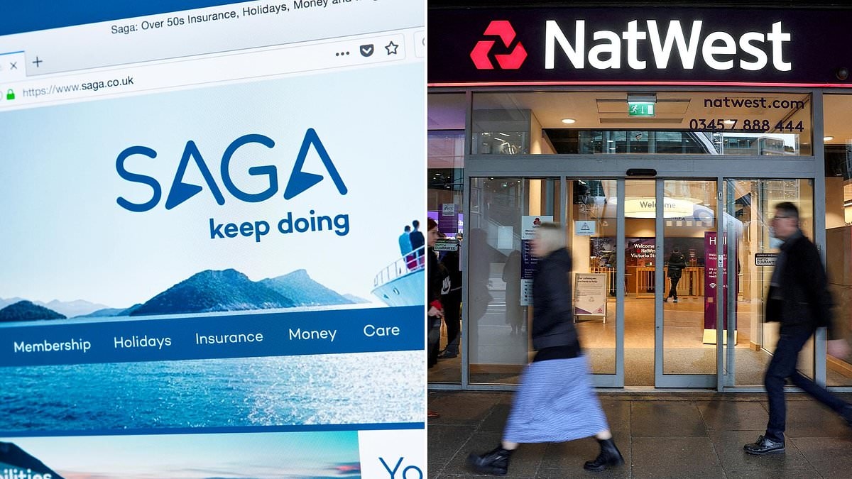 Saga set to launch an over 50s savings account as it finalises tie-up with NatWest