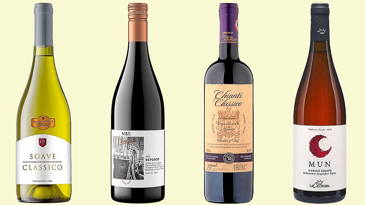 Our wine expert reveals the best Italian wines to sip this summer, from £8