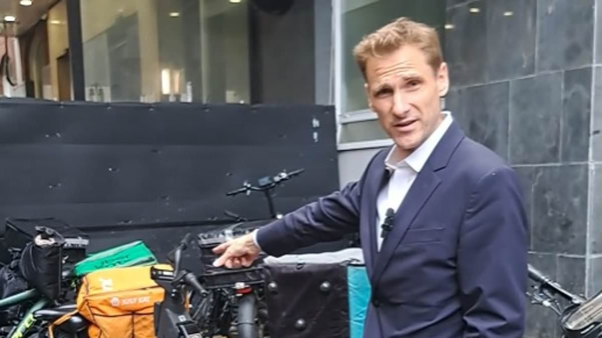 Migrants housed in asylum hotels at taxpayer's expense 'get jobs as fast food delivery riders' in new illegal working scandal