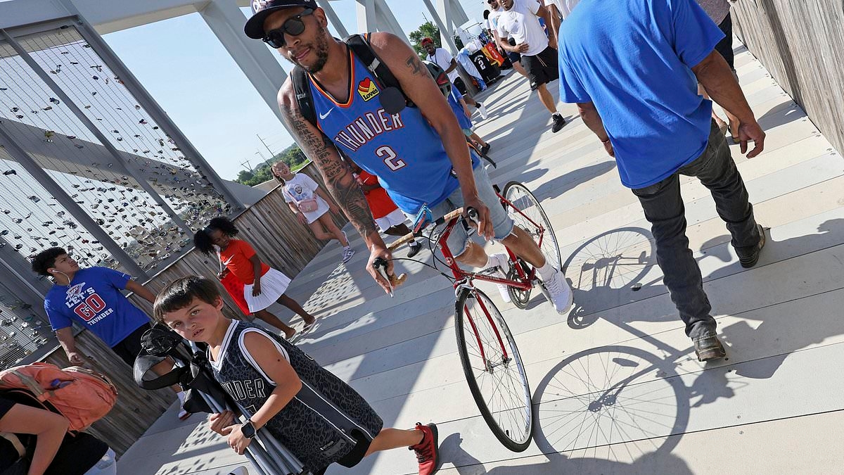 BREAKING NEWS Thunder fans pack hot Oklahoma City streets for NBA championship parade after thrilling seven-game Finals win
